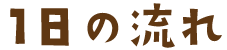 １日の流れ